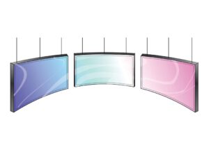 Curved LED Display