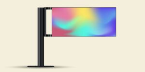 Flat Outdoor LED Display